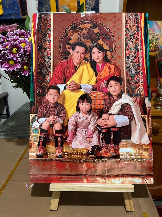 Beloved Royal Family Of Bhutan Kupar.