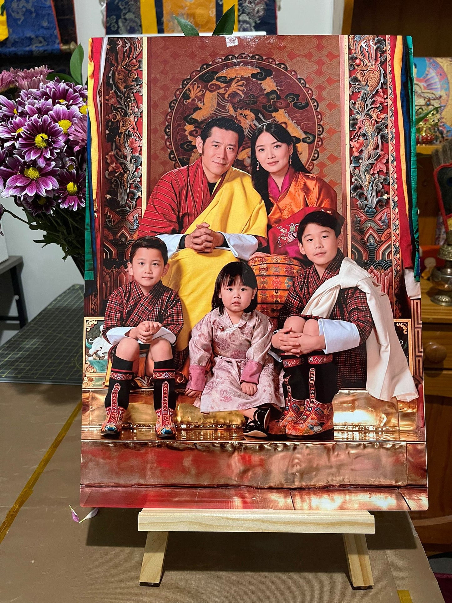 Beloved Royal Family Of Bhutan Kupar.